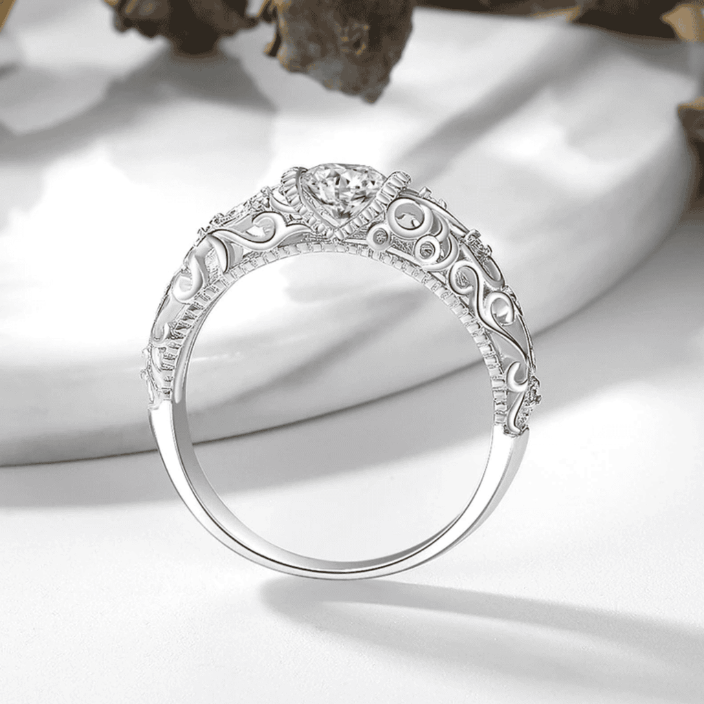 Eleganter Silber-Zirkonia-Ring