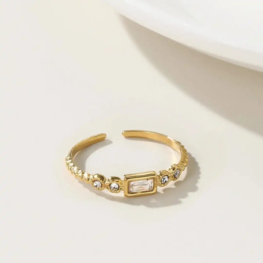 Baguette Station Offener Ring