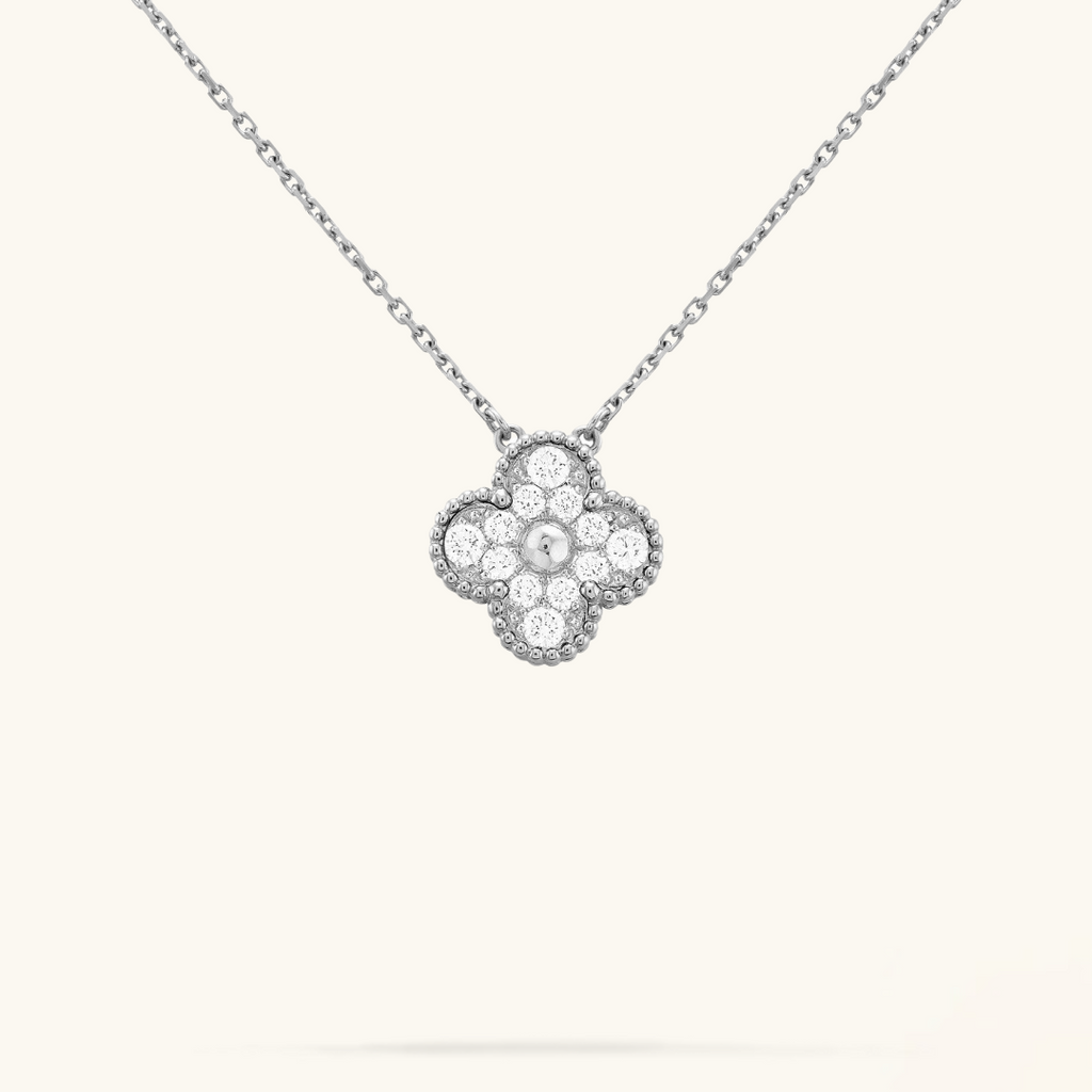 CLOVER | Halskette Silber Prestige