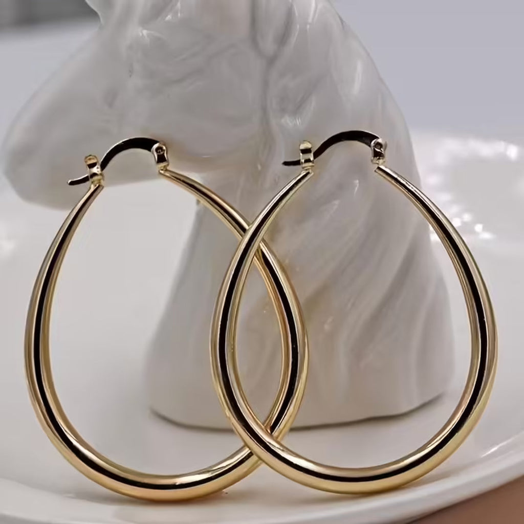 Exklusive Vintage Gold Ohrringe