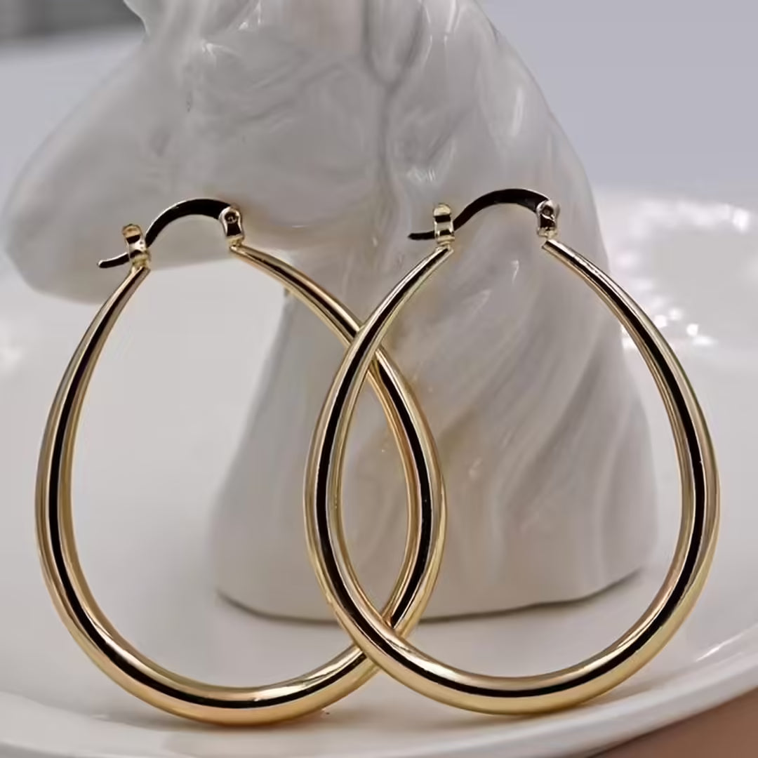 Exklusive Vintage Gold Ohrringe