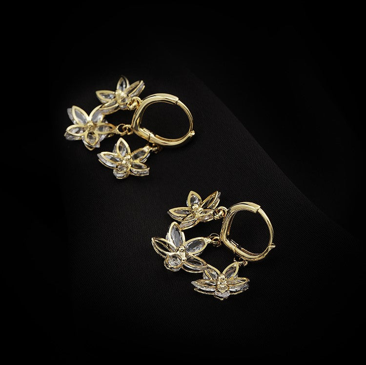 Stellara Noctis Gold Ohrringe