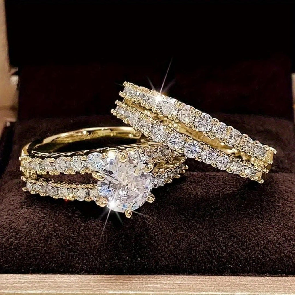 Strahlendes Halo-Ring-Set
