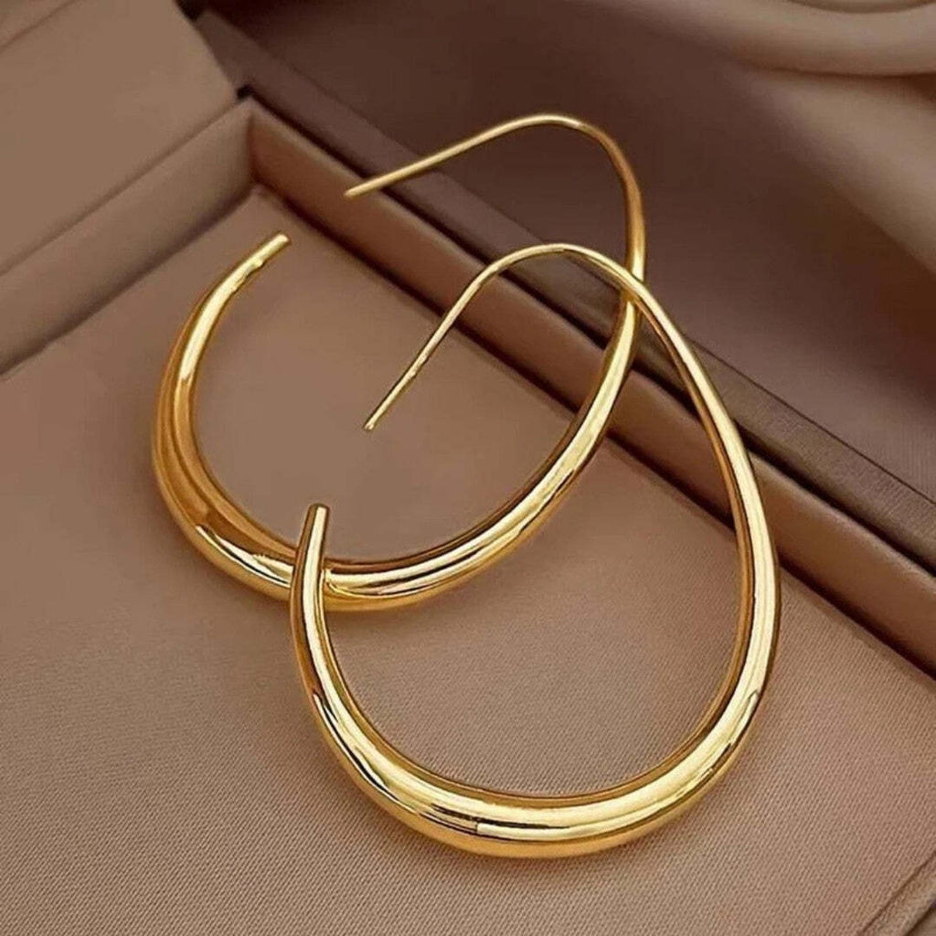 Vintage Goldene Creolen