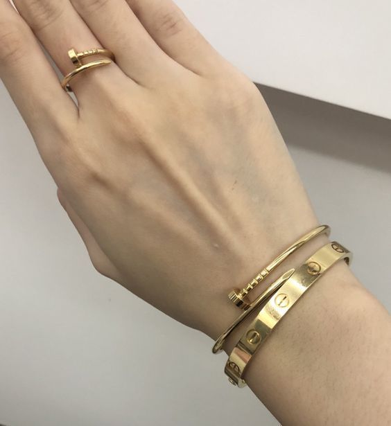 SPIKE | Armband Roségold Schmal