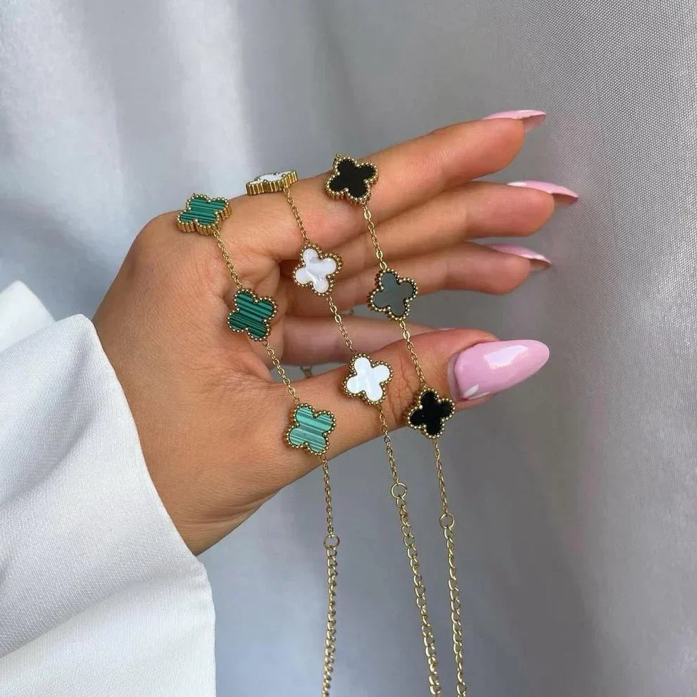3-Teiliges Clover Armband-Set