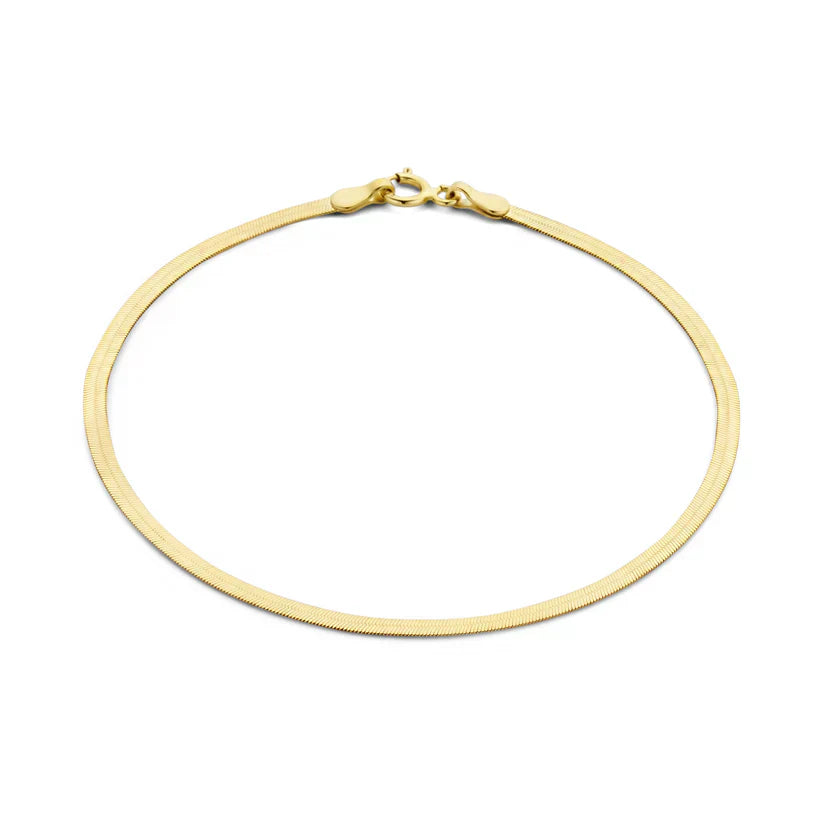 Soleil Serpent Gold Slim Armband