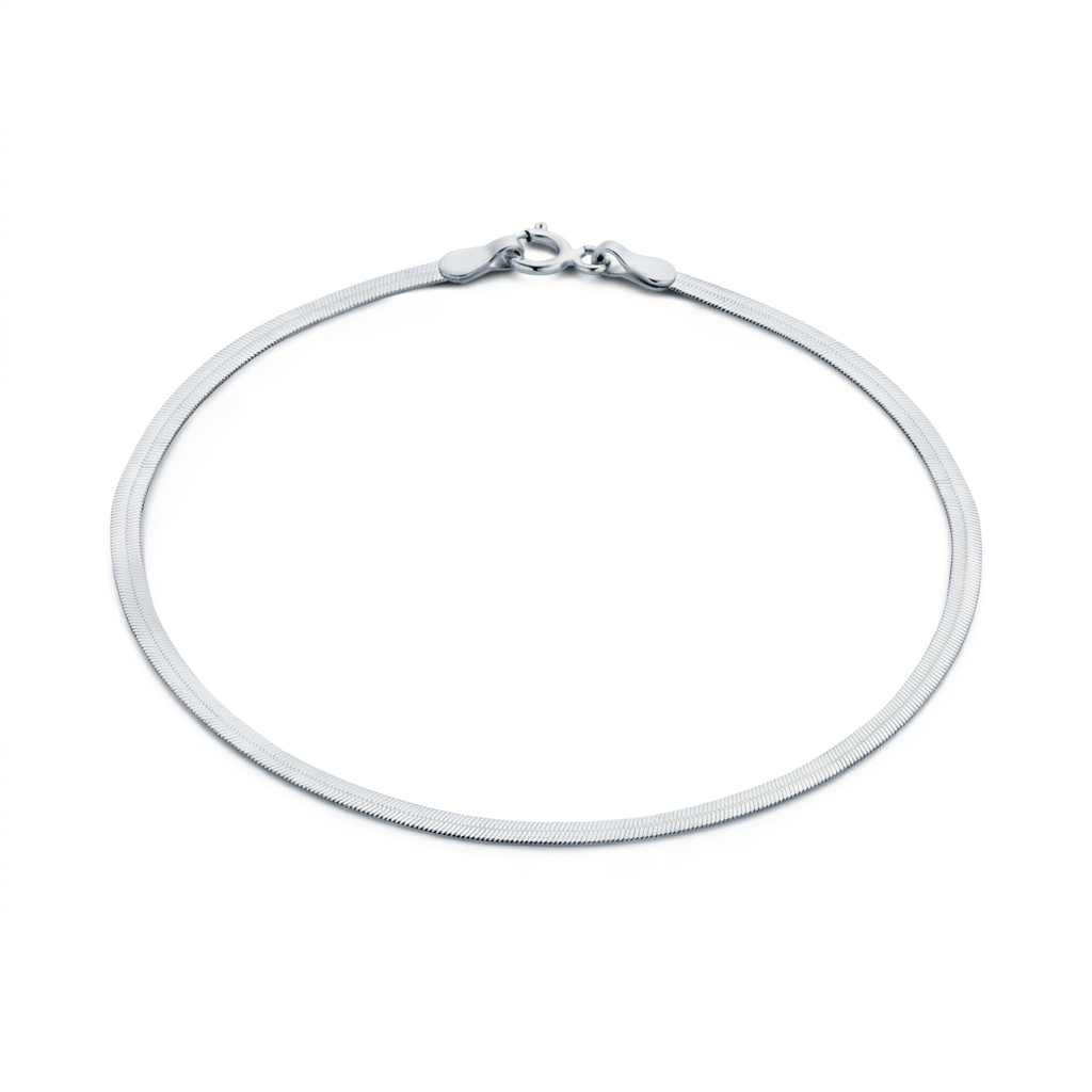 Soleil Serpent Weißgold Slim Armband