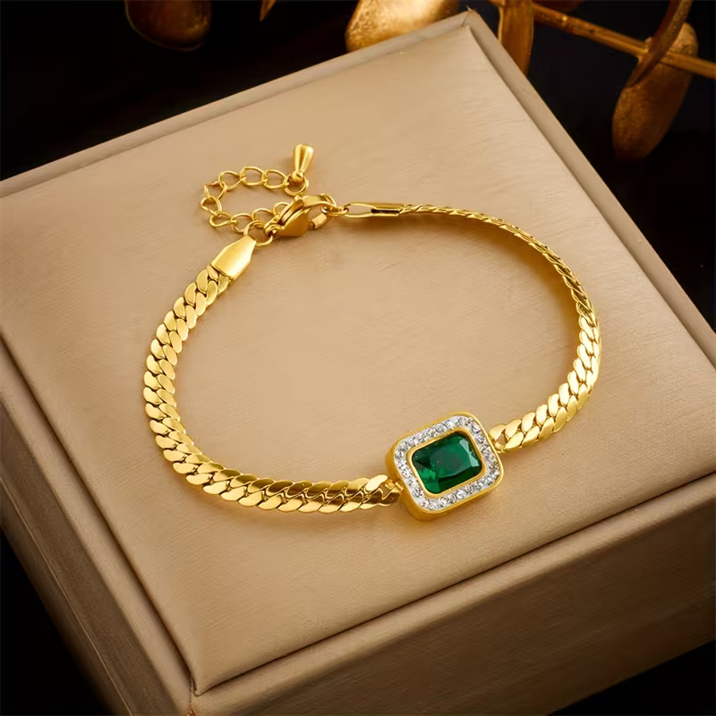 Kristallrahmen-Stil Armband