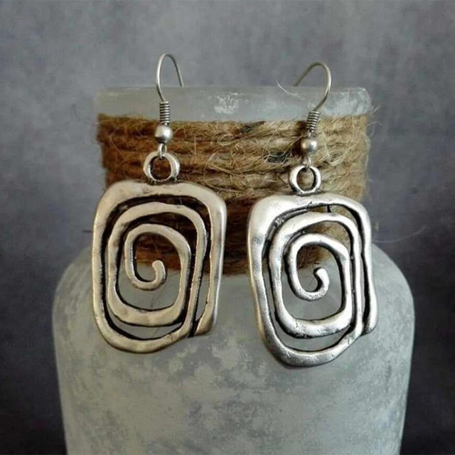 Spiral Boho Ohrringe