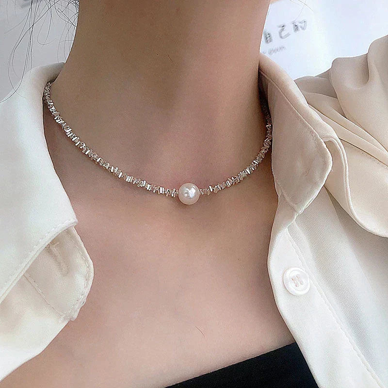 Exquisite Elegante Perlenkette