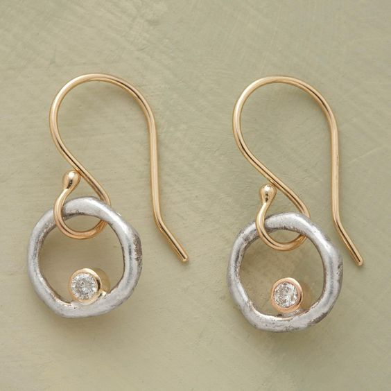 Luxe Vintage Zirkonia Ohrringe