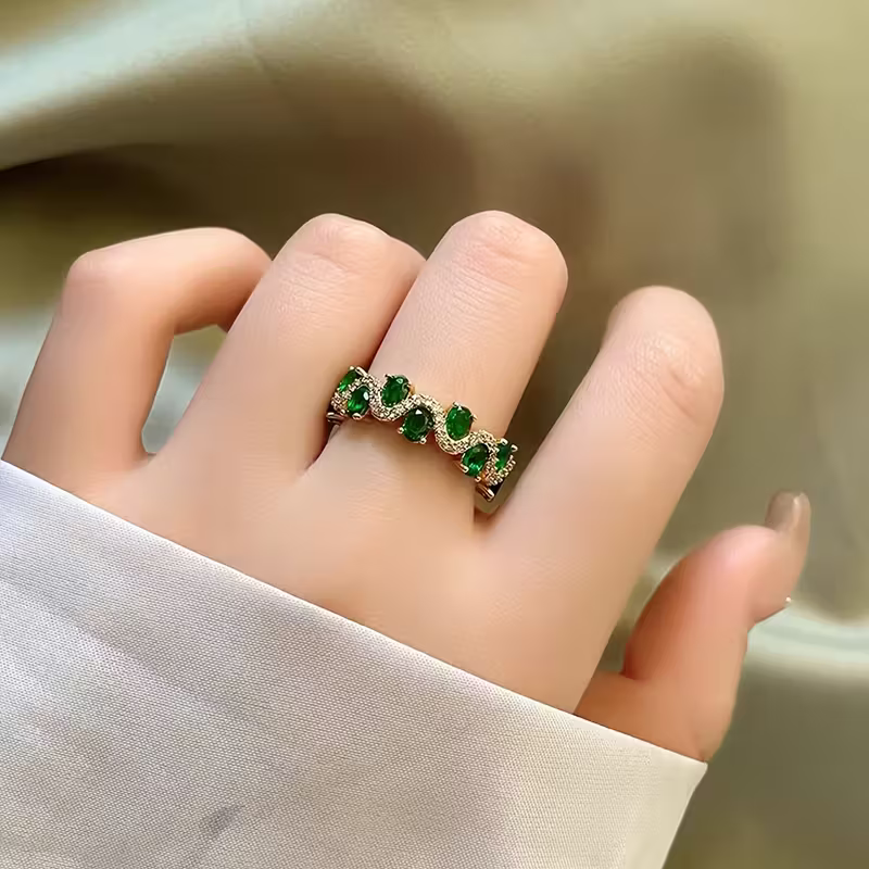 Luxe Krone Design Ring