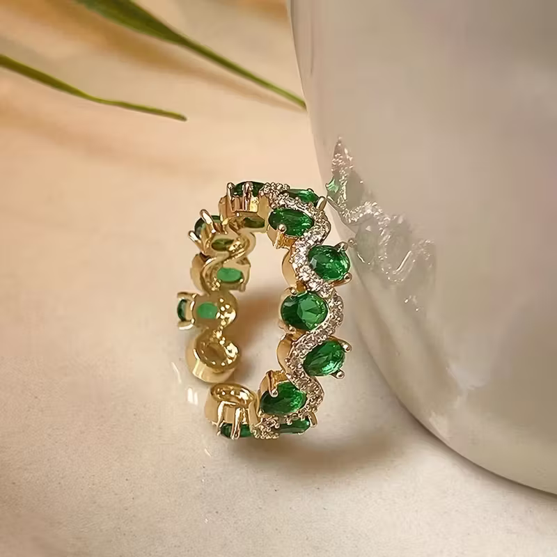 Luxe Krone Design Ring