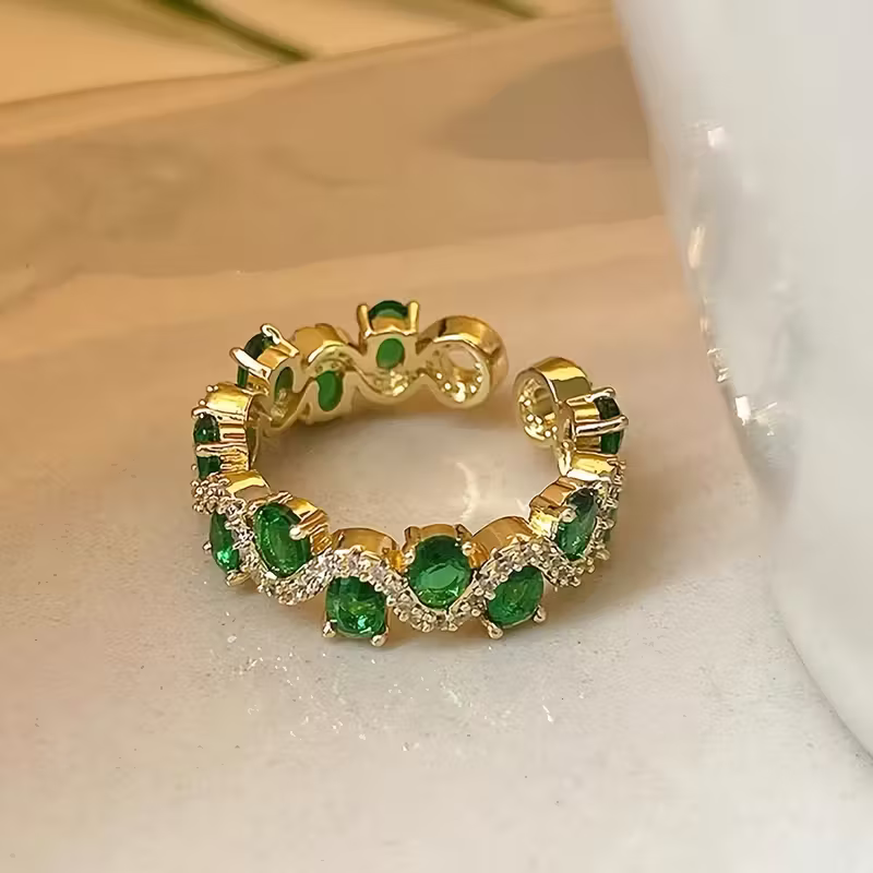 Luxe Krone Design Ring