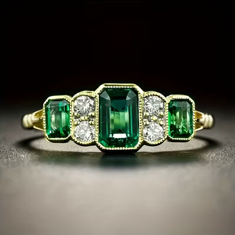 Vintage Erbstück Stil Ring