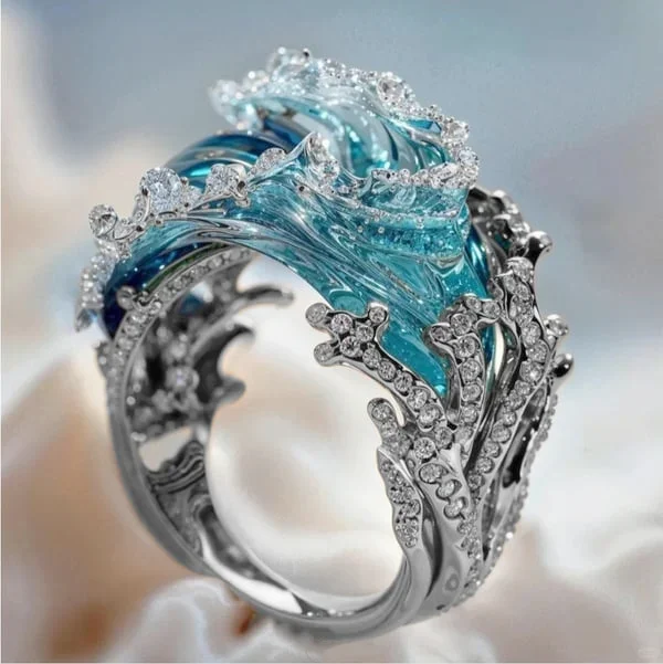 Ozeans Eid Eleganter Ring