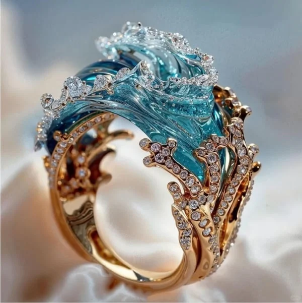 Ozeans Eid Eleganter Ring