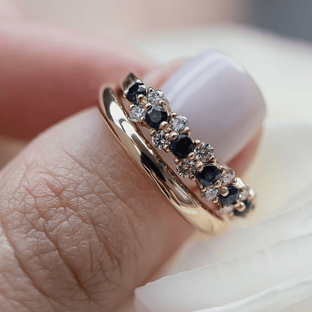 Vintage-Zirkonia Eleganter Ring