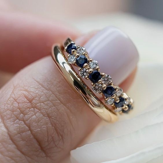 Vintage Eleganter Zirkonia Ring