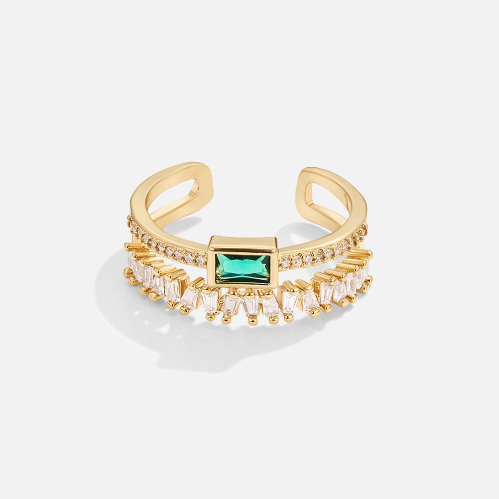 Kristall-Schicht-Ring