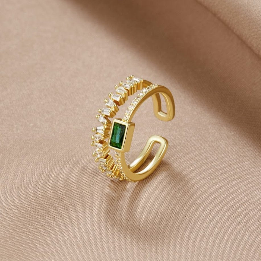 Kristall-Schicht-Ring