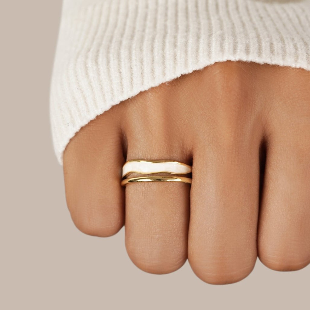 Luxe Gold Schichtring