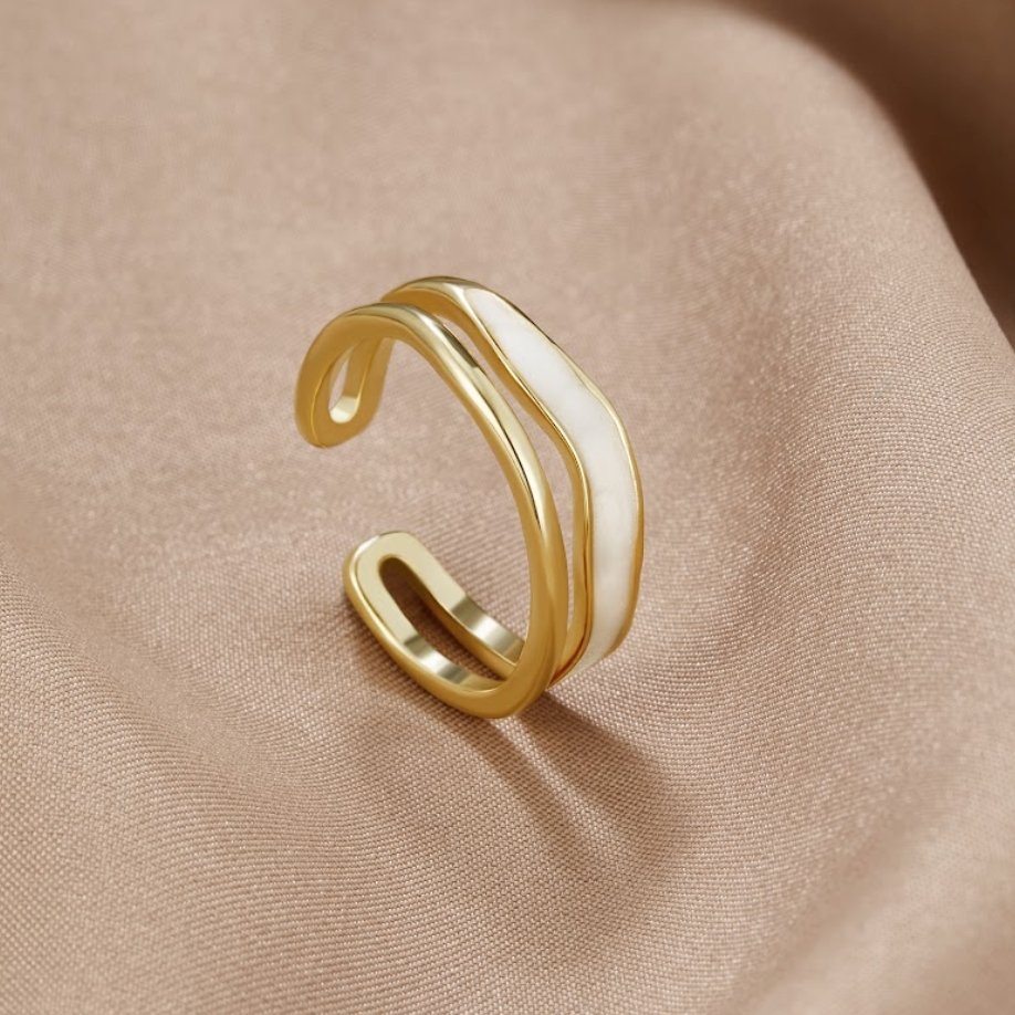 Luxe Gold Schichtring