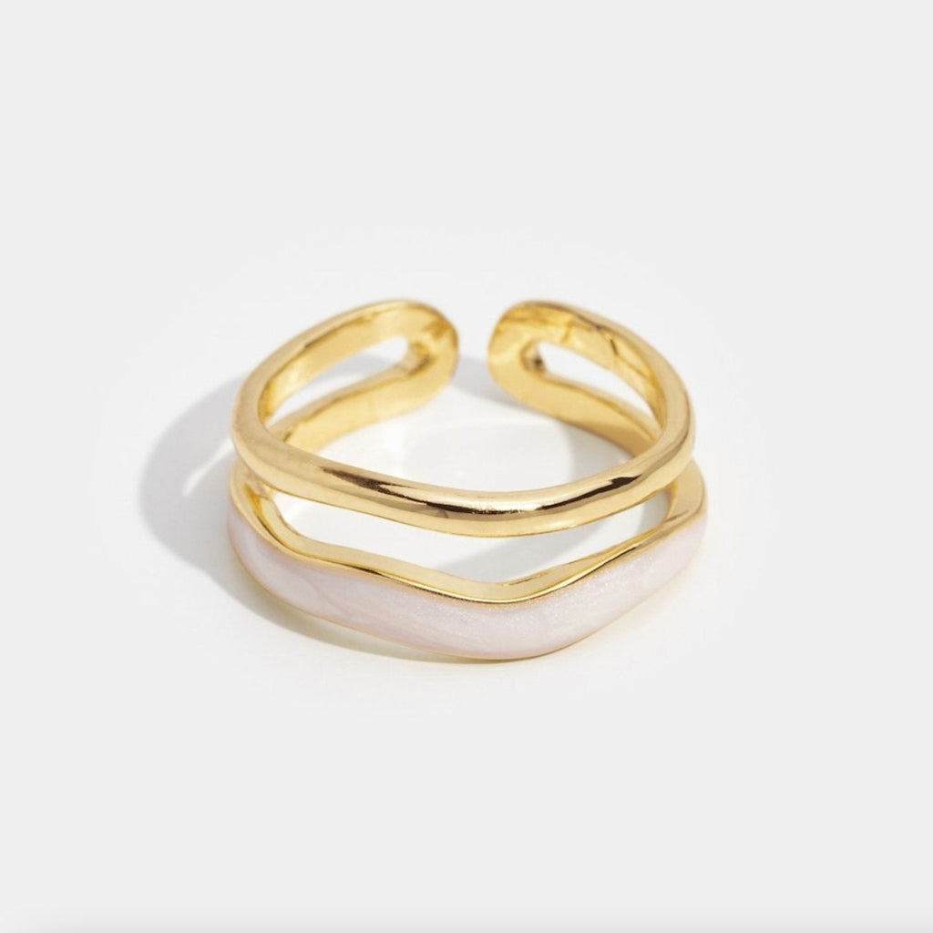 Luxe Gold Schichtring