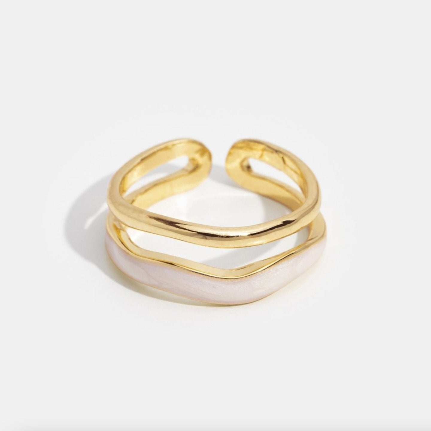 Luxe Gold Schichtring