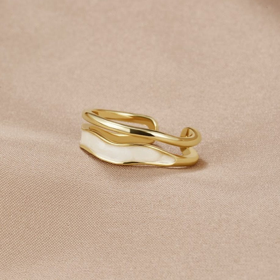 Luxe Gold Schichtring