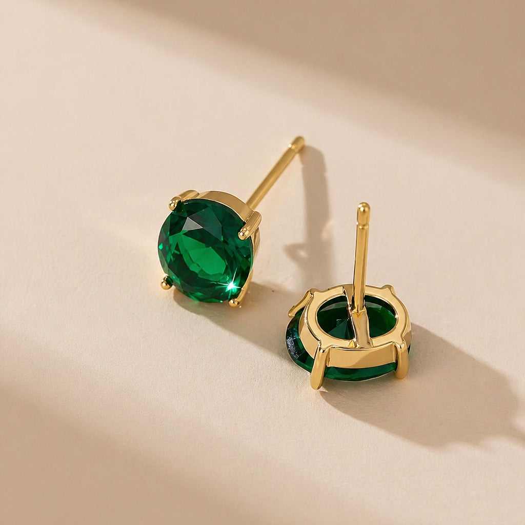 Gleam Oval Statement Ohrringe