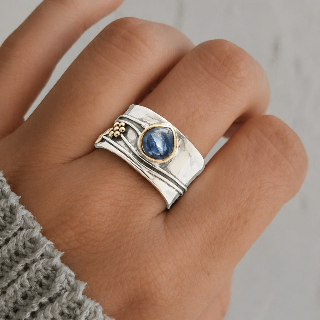 Bohemian Edelstein-Meditationsring