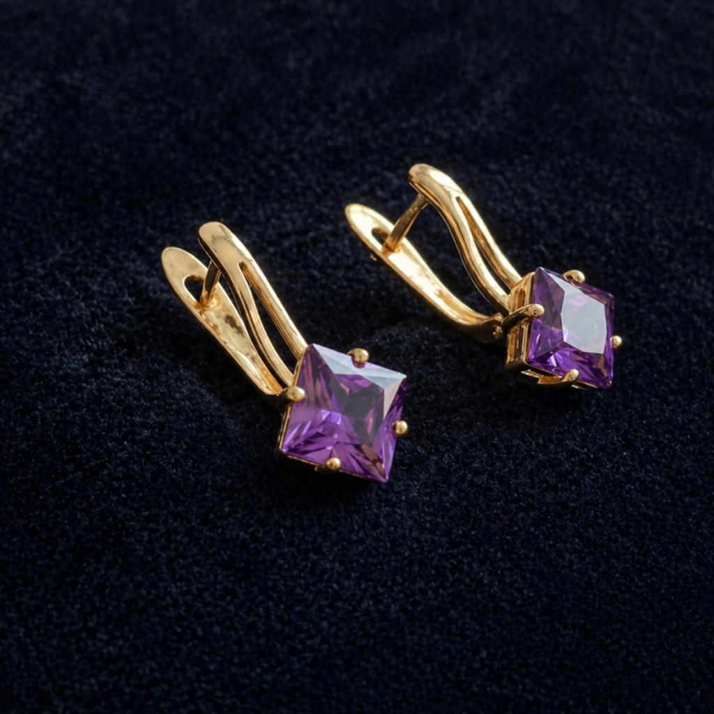 Zephira Crownlight Ohrringe aus Roségold