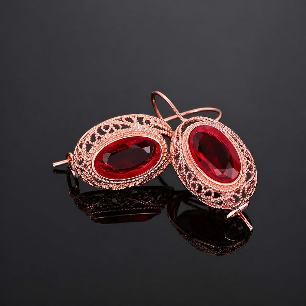 Talessia Rougefort Ohrringe aus Roségold