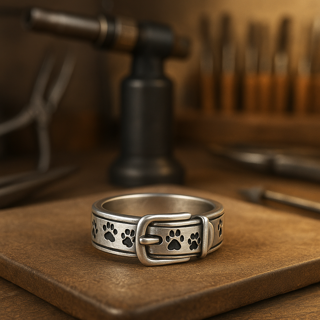 Halsband-Designring für Haustiere
