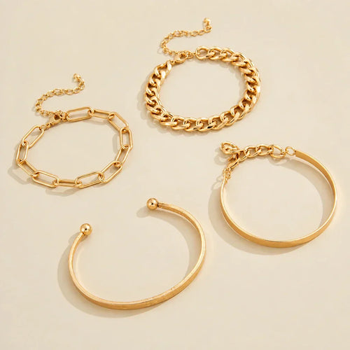 Elan Mercer Gold Armband-Set