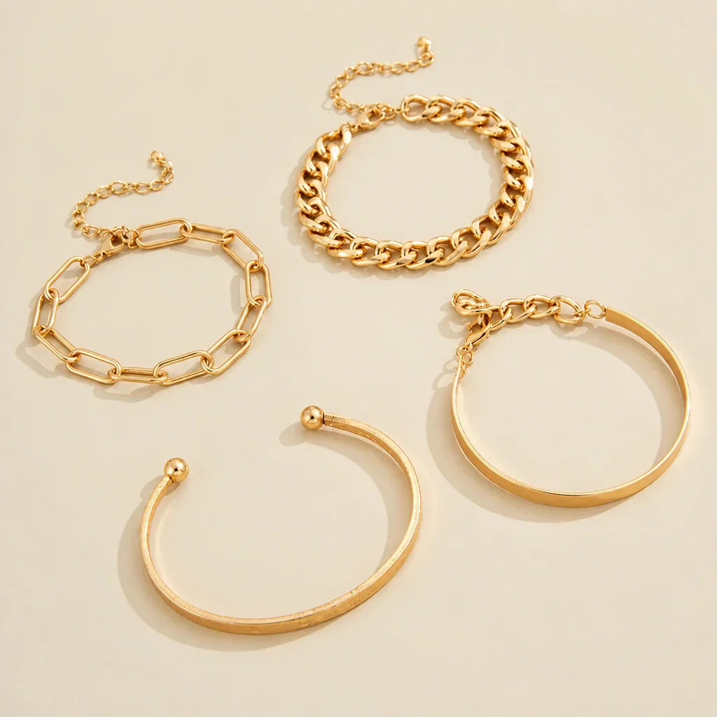 Elan Mercer Armbandset aus Weißgold