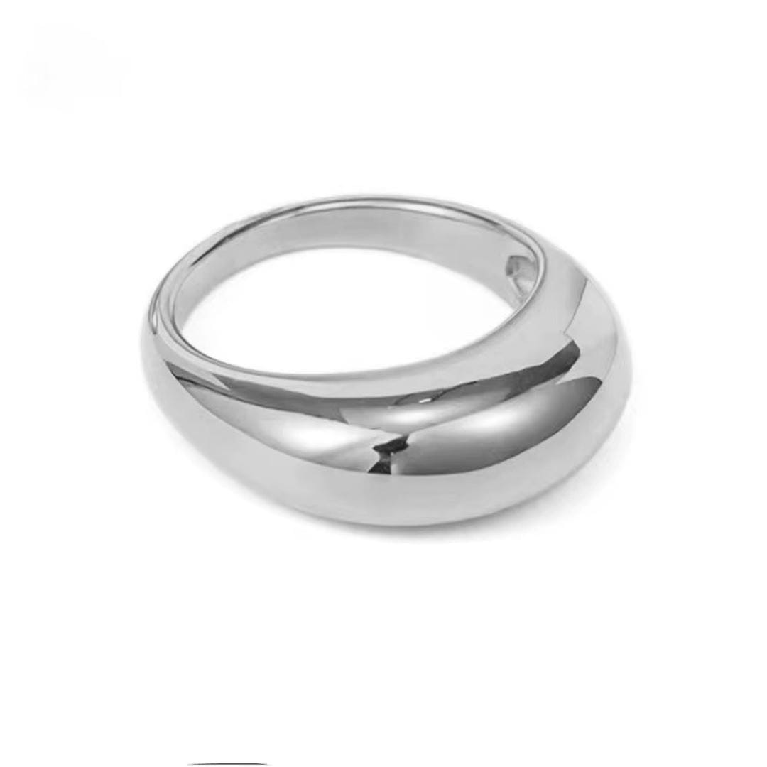 Zeitloser Goldbogenring