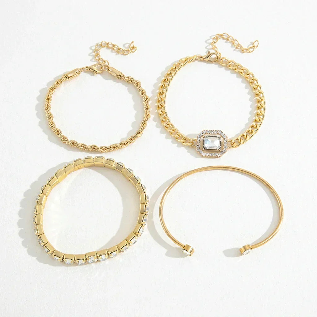 Domitia Calvina Gold Armband-Set